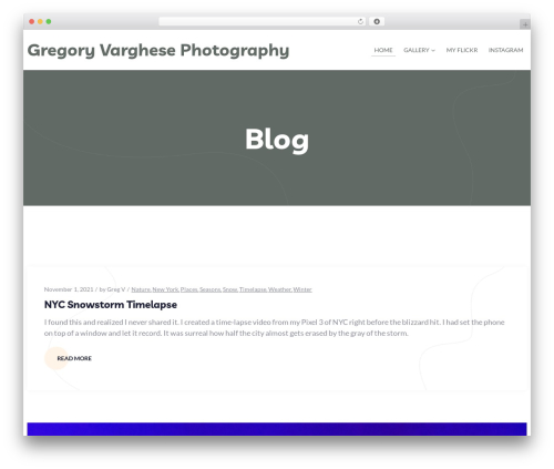 Odry WordPress theme image - gregv.photography Odry WordPress theme image - gregv.photography