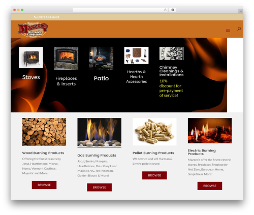 Theme WordPress Divi - mazzeosinc.com