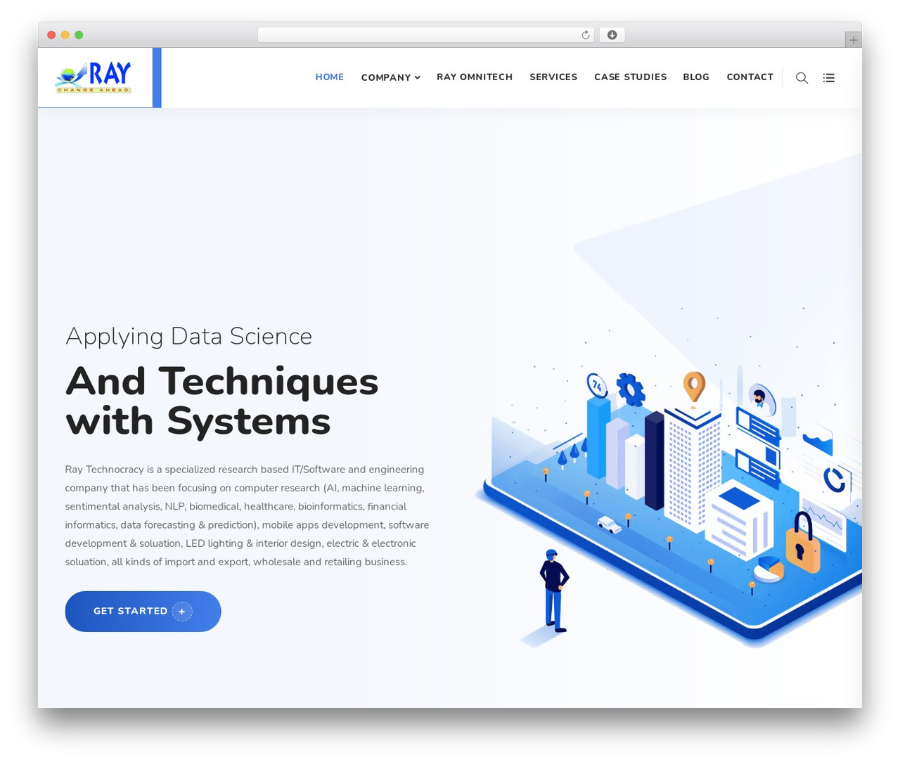 WordPress theme Anada - ray-bd.com