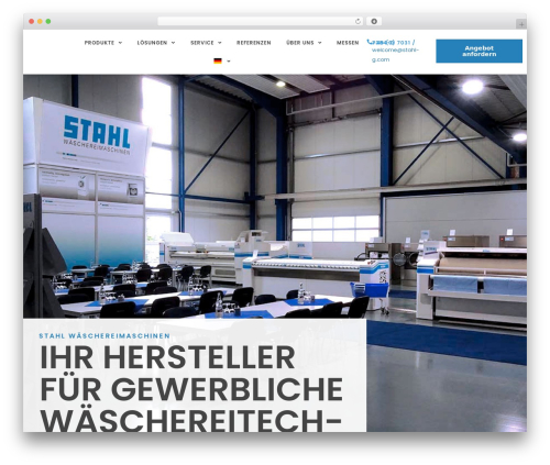 WordPress website theme Hello Elementor - stahl-waeschereimaschinen.de