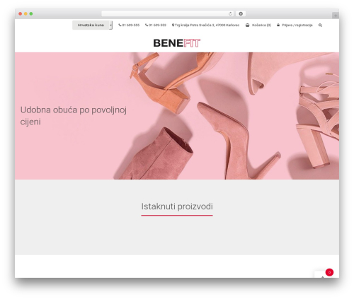 WP theme Basic 3 - benefit.hr