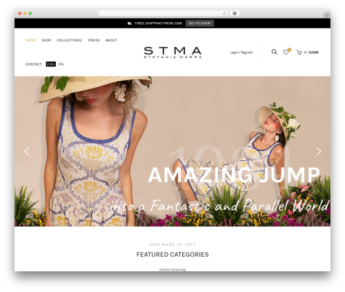 Basel theme WordPress - stefaniamarra.com