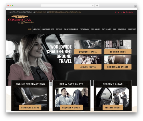 Betheme WordPress theme - companycarlimo.com