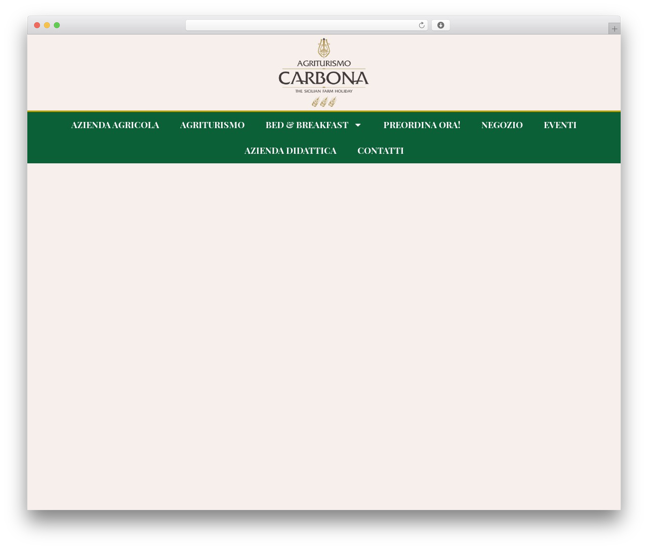 Code4rest best WordPress theme - agriturismocarbona.it