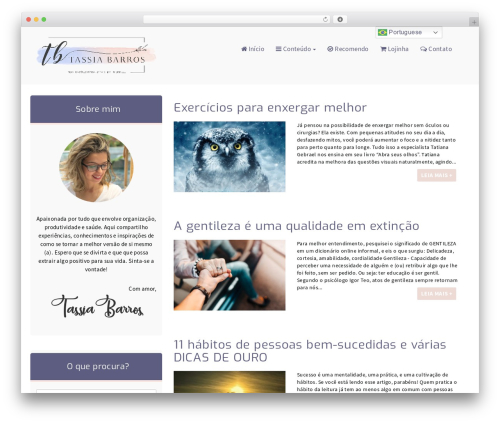 ConversionWP Premium top WordPress theme - tassiabarros.com