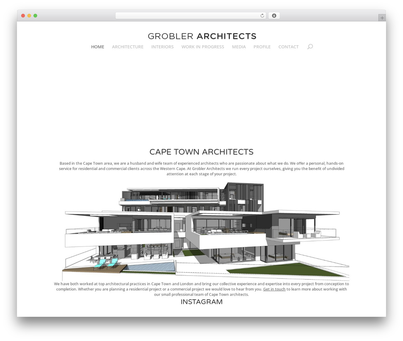 Divi WordPress theme - groblerarchitects.co.za