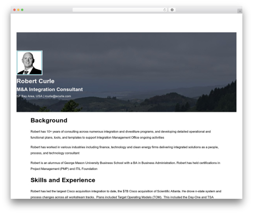 Foresight WordPress theme - ecurle.com Foresight WordPress theme - ecurle.com