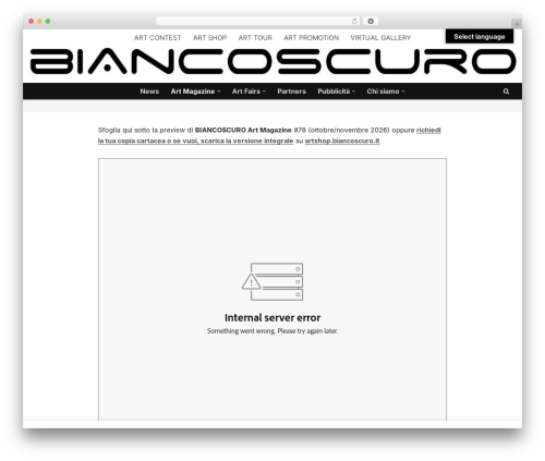 Neve free website theme - biancoscuro.it
