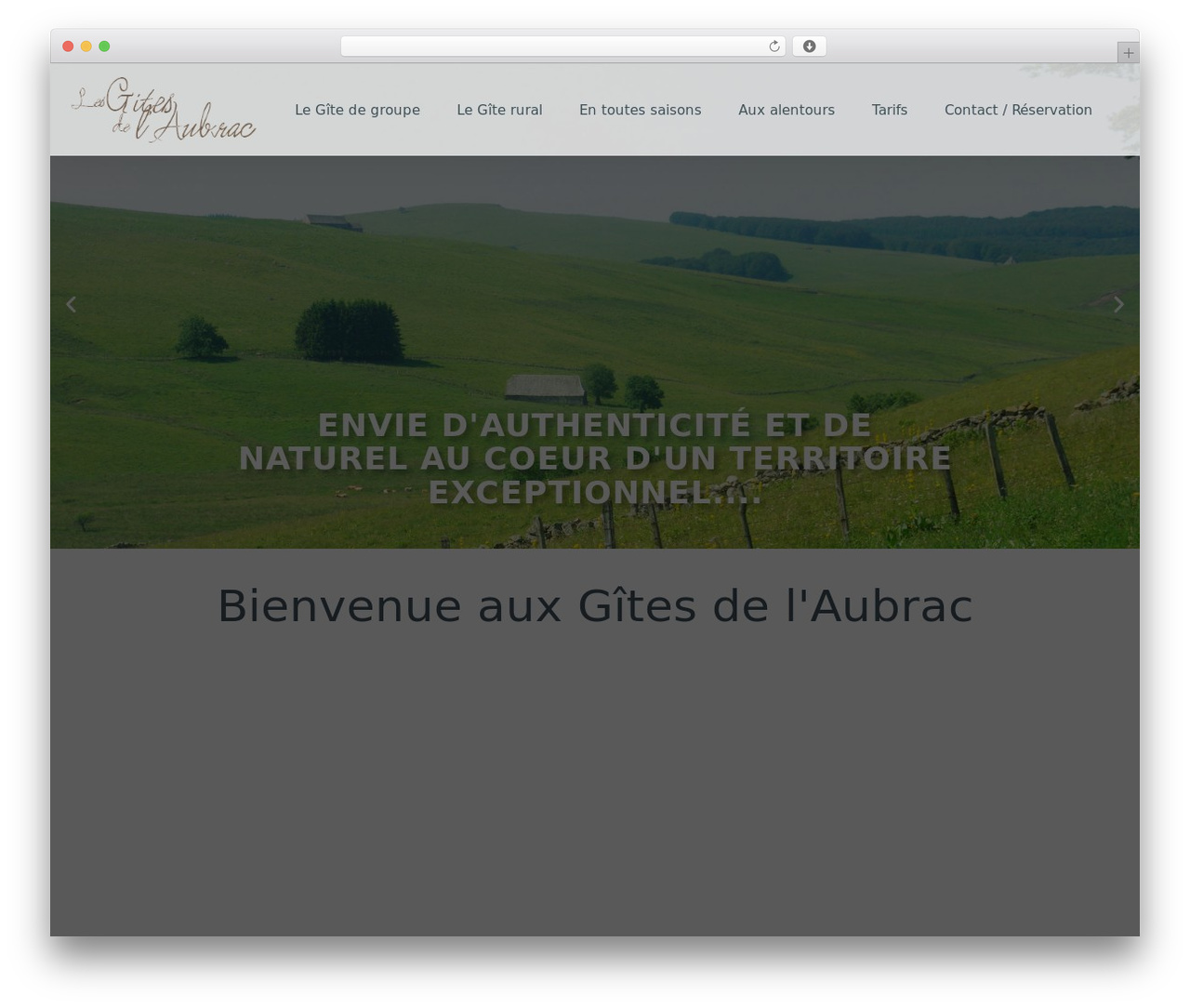 Theme BMS WordPress theme - gite-laguiole.com
