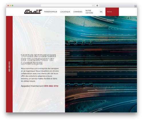 Theme WordPress Bravad - transportcouet.com