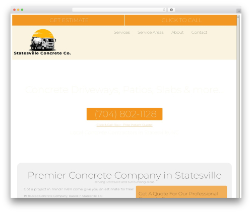 Tenweb builder WordPress plugin - concretestatesville.com