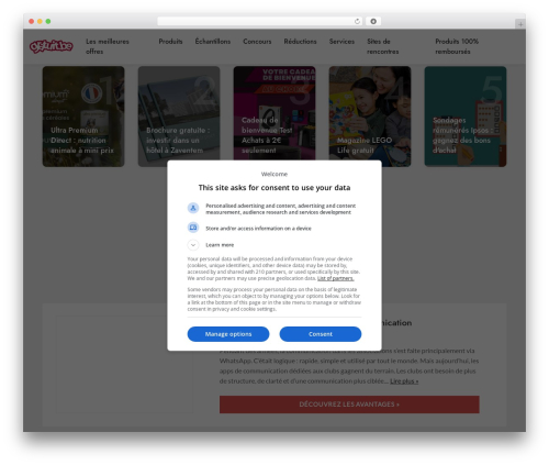 WordPress theme gratis - gratuit.be