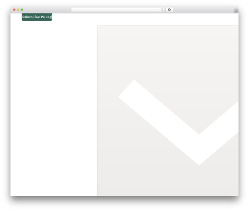 Mortar menu WordPress plugin - www.alfamedico.si