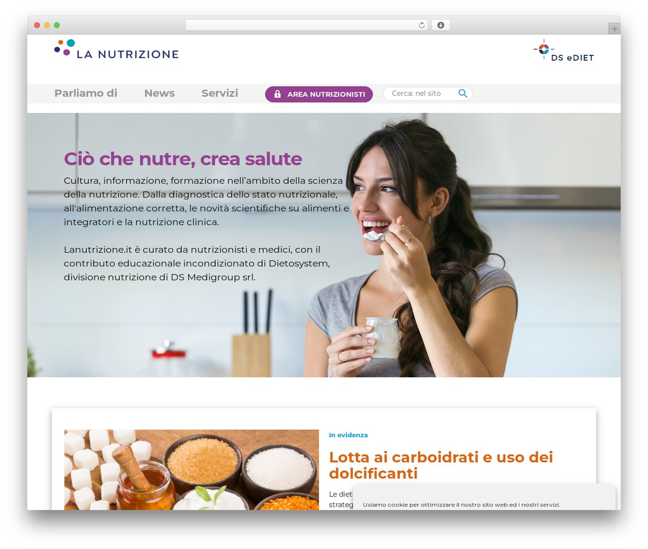 Bootstrap Basic WordPress theme free download - lanutrizione.it