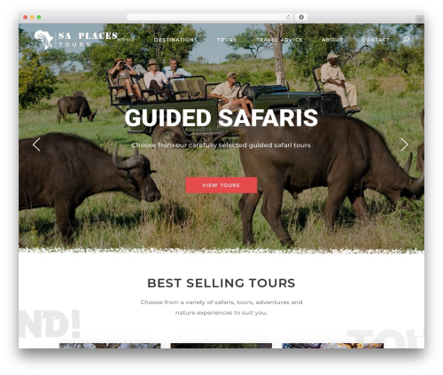 Qode tours WordPress plugin - saplacestours.com