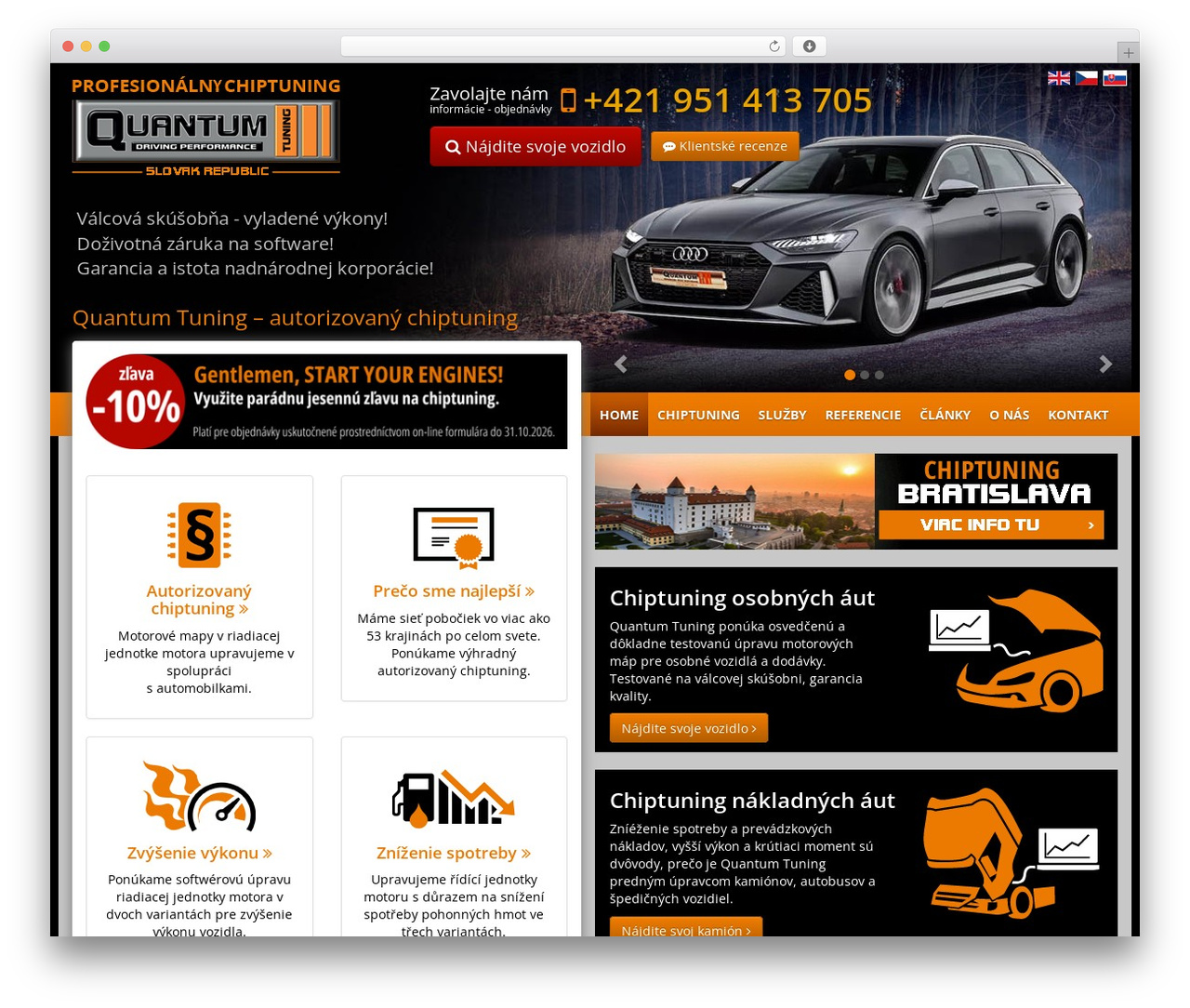Chip BSWP theme WordPress - quantumchiptuning.sk
