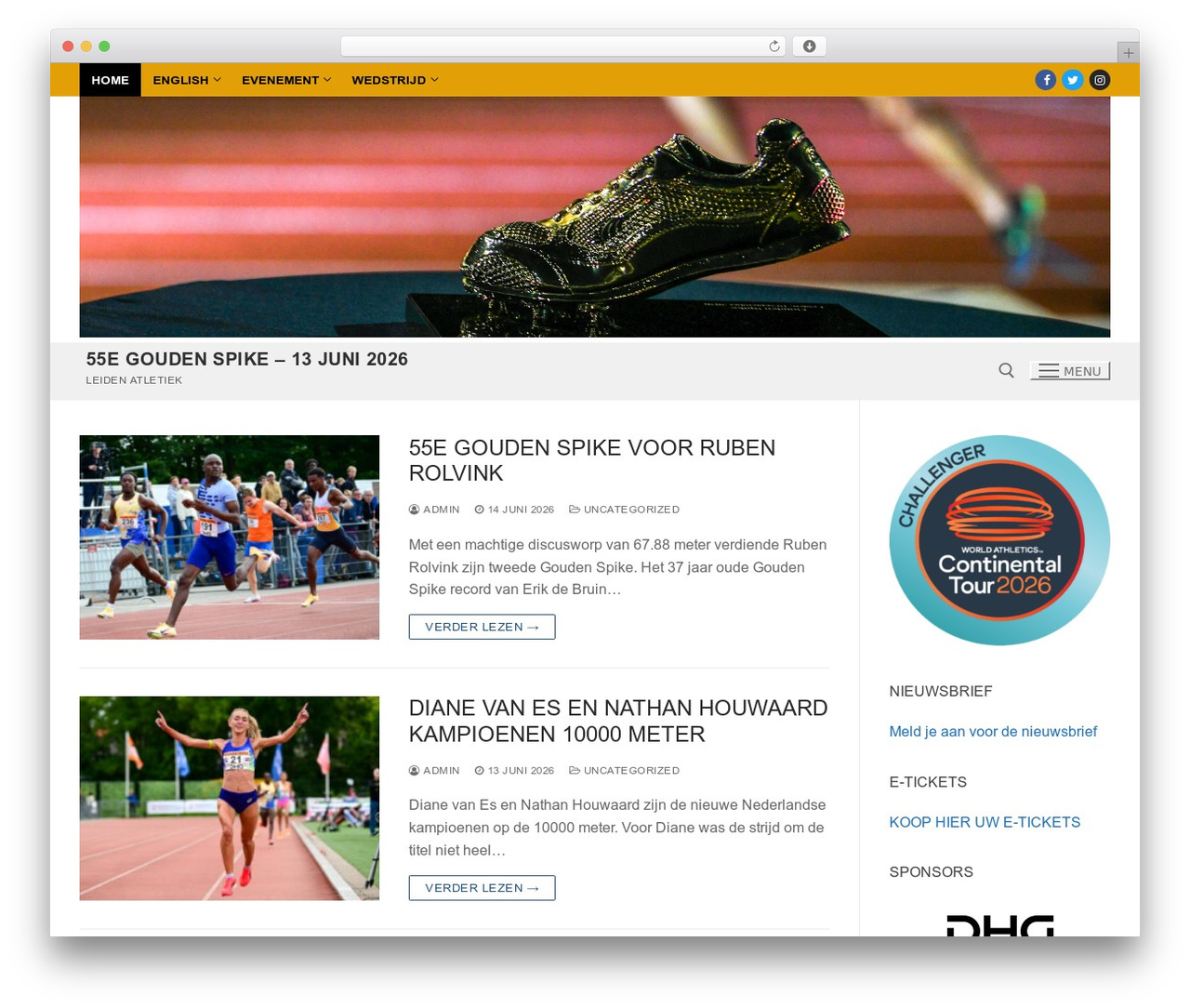 Customify WP theme - goudenspike.nl