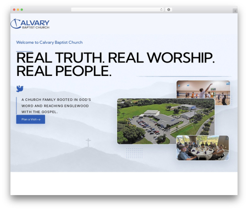 Elementra theme WordPress - calbaptist.net