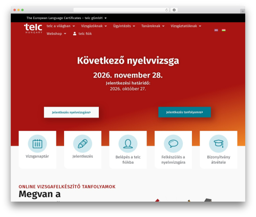 Stratum menu WordPress plugin - telc.hu
