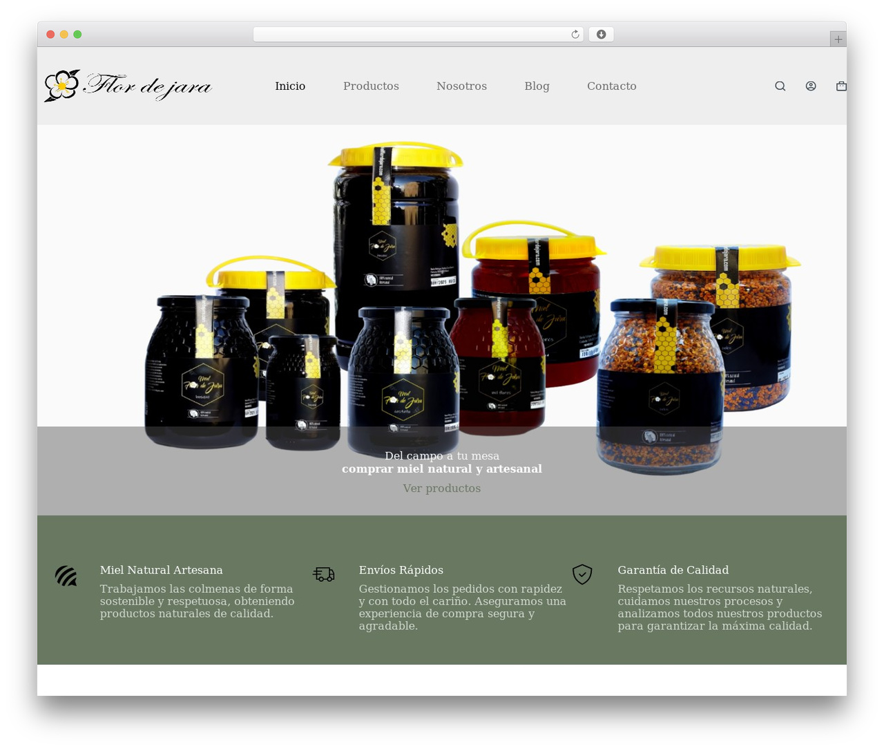 Theme WordPress Blocksy Child - mielflordejara.com