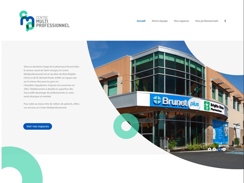 Theme WordPress CMP - Centre multi professionnel