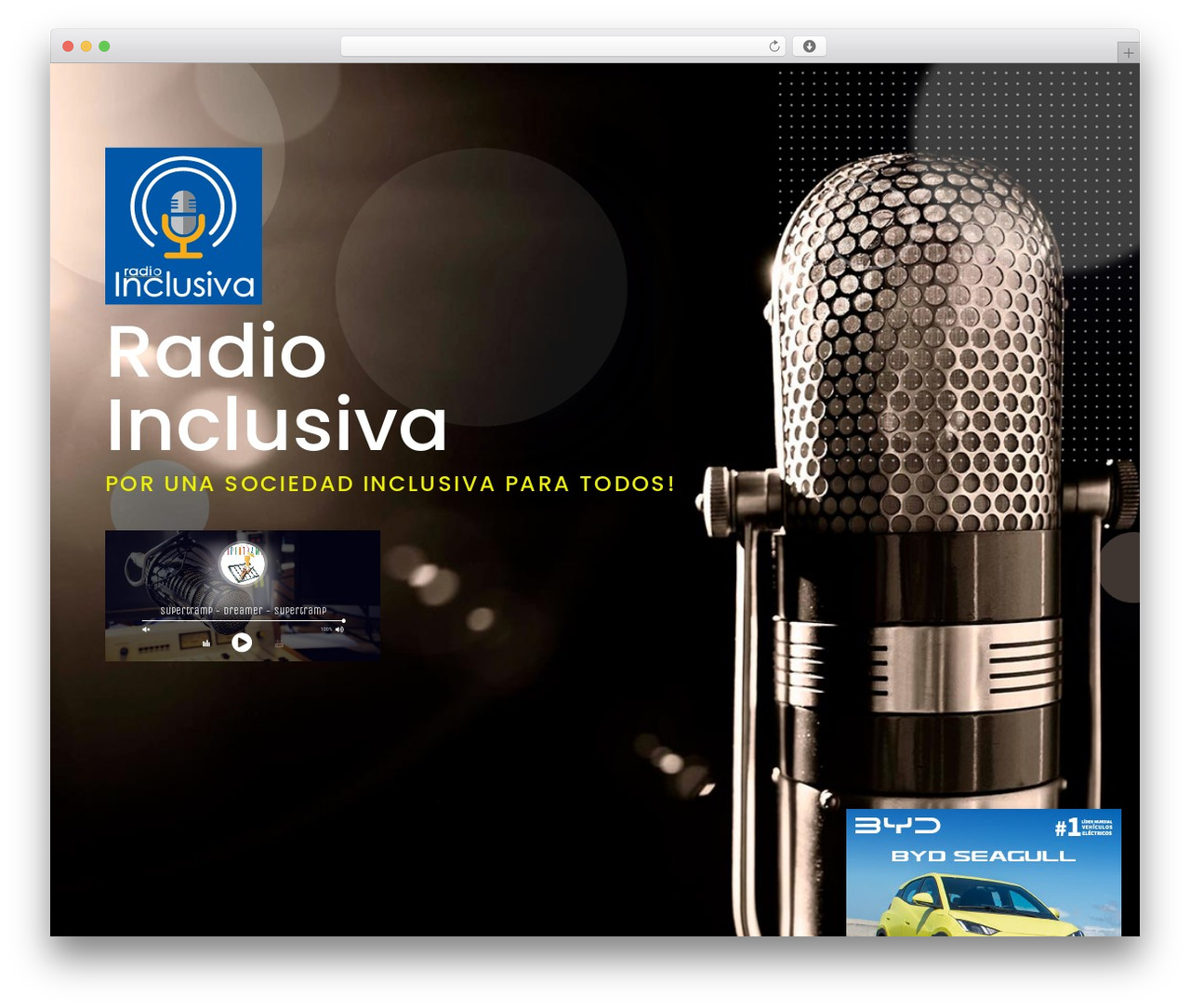 Theme WordPress Divi - radioinclusiva.com
