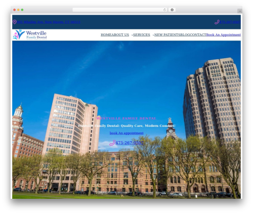 Icon block WordPress plugin - familydentistnewhaven.com