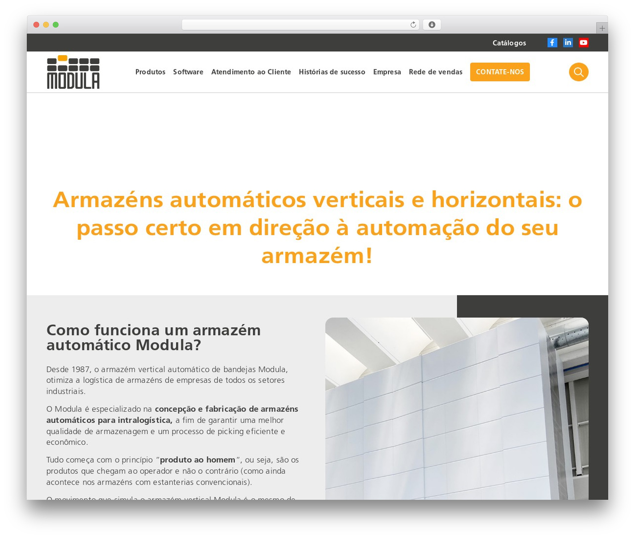 Theme WordPress Modula - quattrotechmodula.com