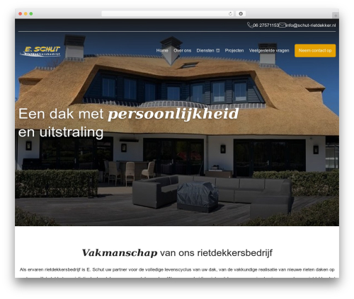 Theme WordPress SalesWizard - schut-rietdekker.nl
