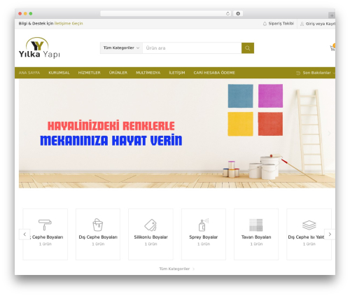 Urna theme WordPress - yilkainsaatbursa.com