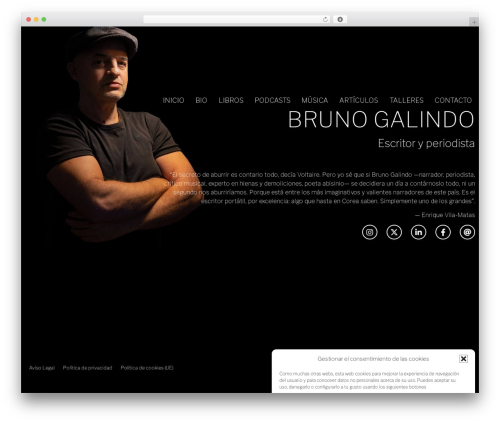 WordPress theme Hello Elementor - brunogalindo.com