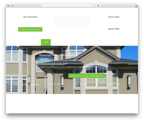 WordPress theme Divi - hartfordexteriors.com