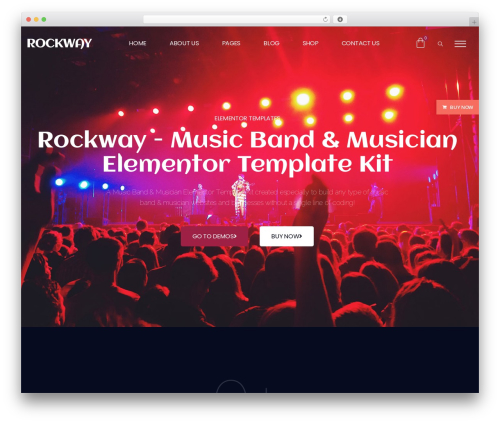 Bosa buy now WordPress plugin - demo.bosathemes.com/rockway