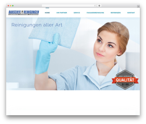 WordPress theme Verso - rauscher-reinigungen.ch