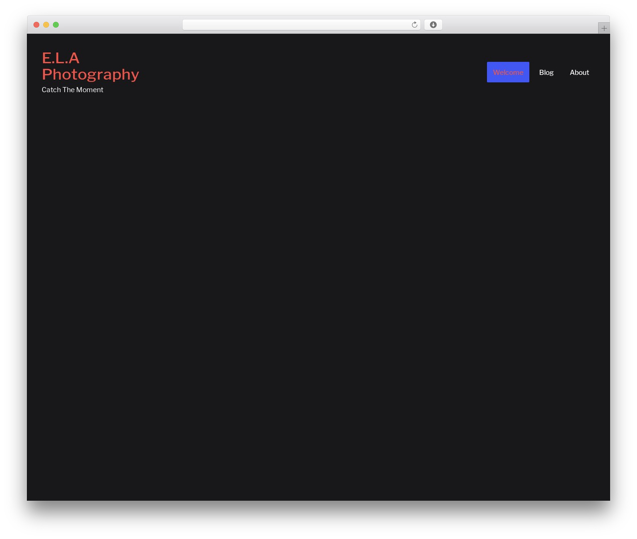 Elemento WordPress website theme - ela.photography Elemento WordPress website theme - ela.photography