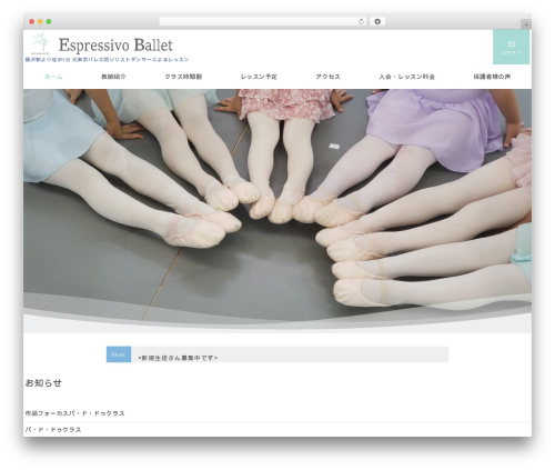 Emanon Premium WP theme - esp-ballet.com