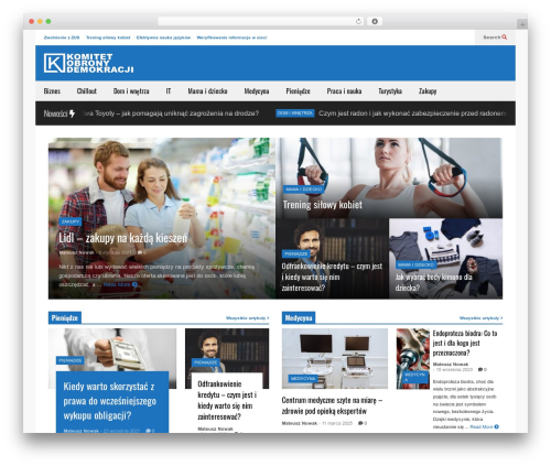 FlatNews theme WordPress - komitetobronydemokracji.pl