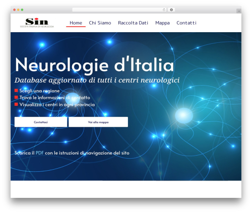 Mapsvg WordPress plugin - neurologieditalia.it
