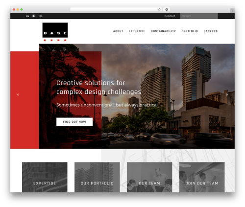High Performance Framework theme WordPress - baseengr.com
