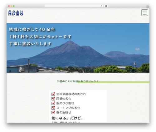 morimo WordPress website theme - painter-morimo.com