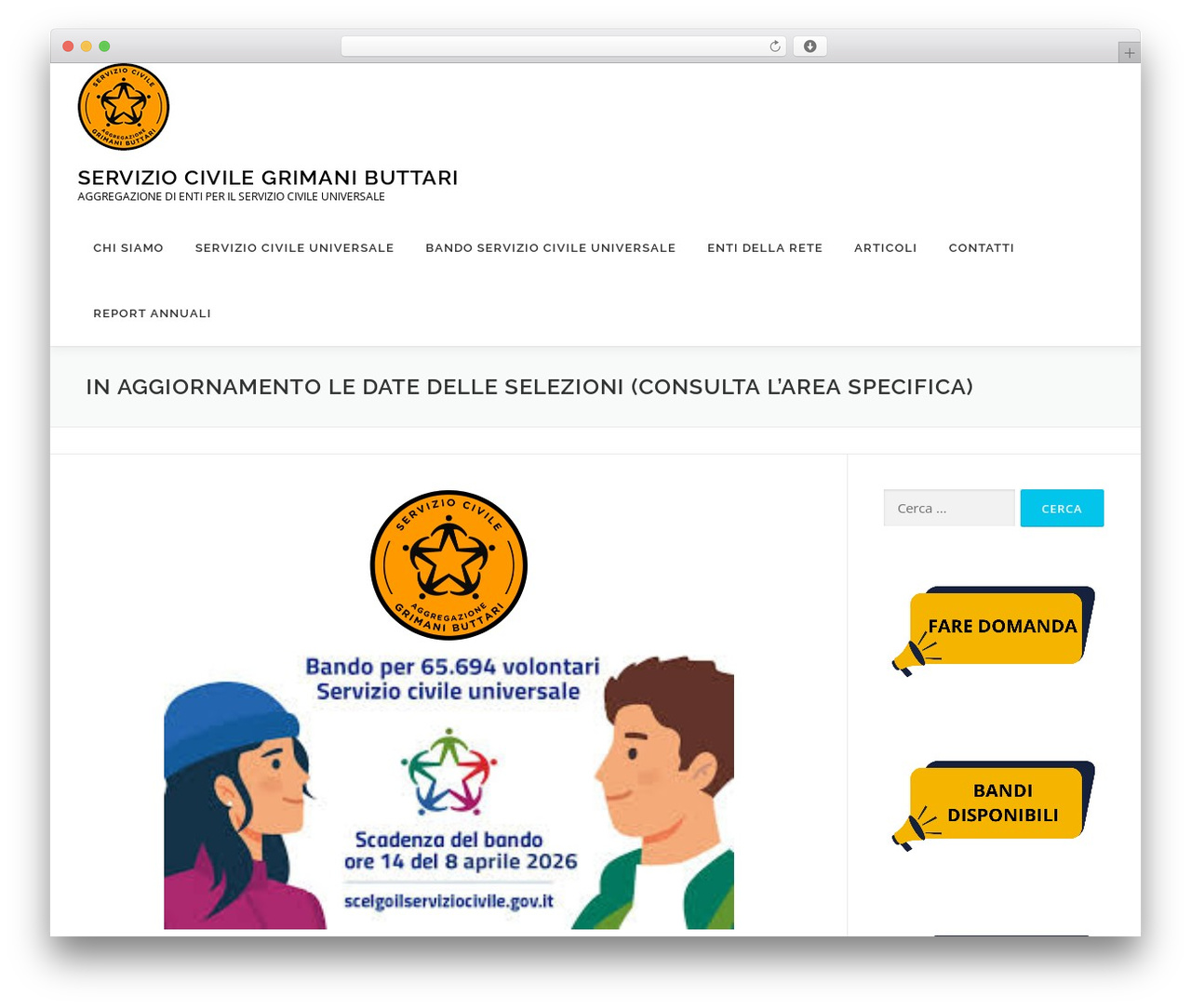 OnePress WordPress theme - serviziocivile.org OnePress WordPress theme - serviziocivile.org