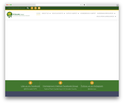 Page Builder Framework best WordPress theme - eldoradocnps.org