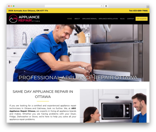 Theme WordPress Homeshowoff - appliancerepairottawa.ca