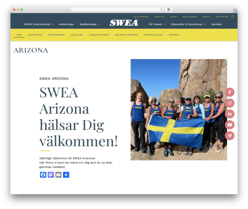 Theme WordPress SWEA - arizona.swea.org