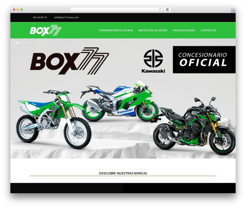 Total WordPress theme - box77motos.com
