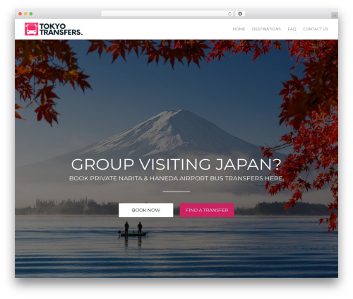 Transfers plugin WordPress plugin - tokyotransfers.com