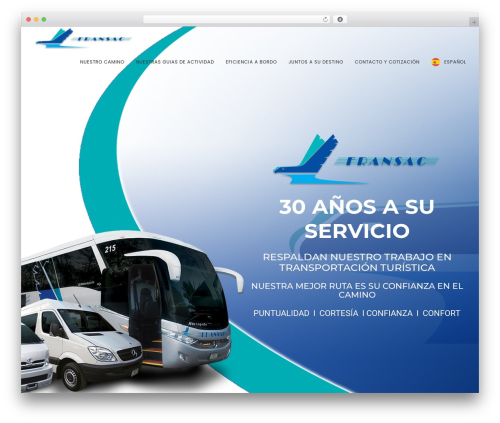 Wanium top WordPress theme - fransac.com