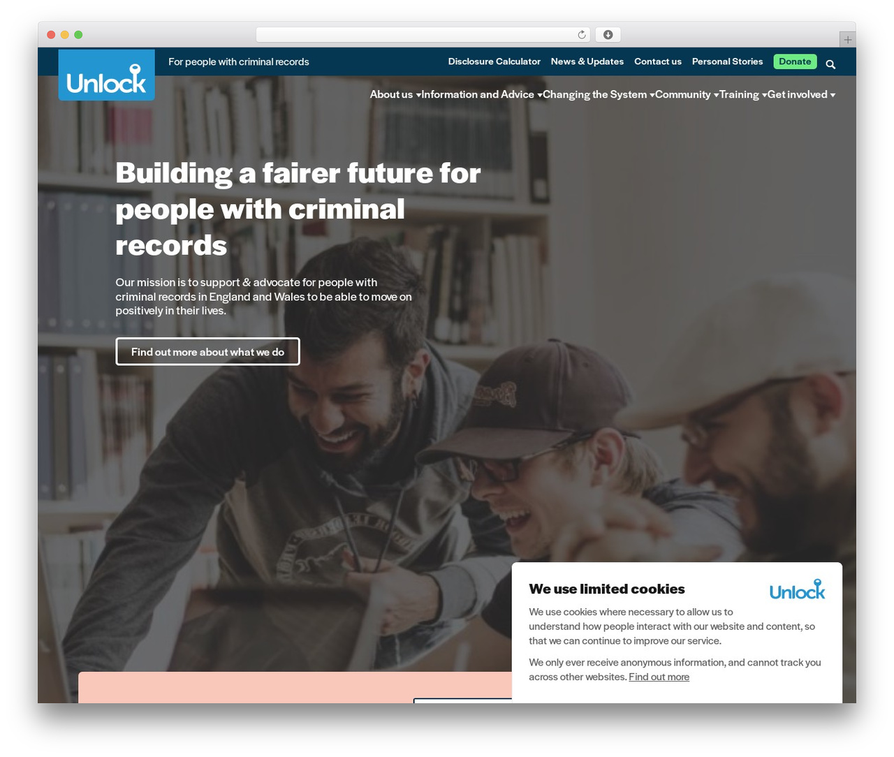 WordPress theme CHD - unlock.org.uk