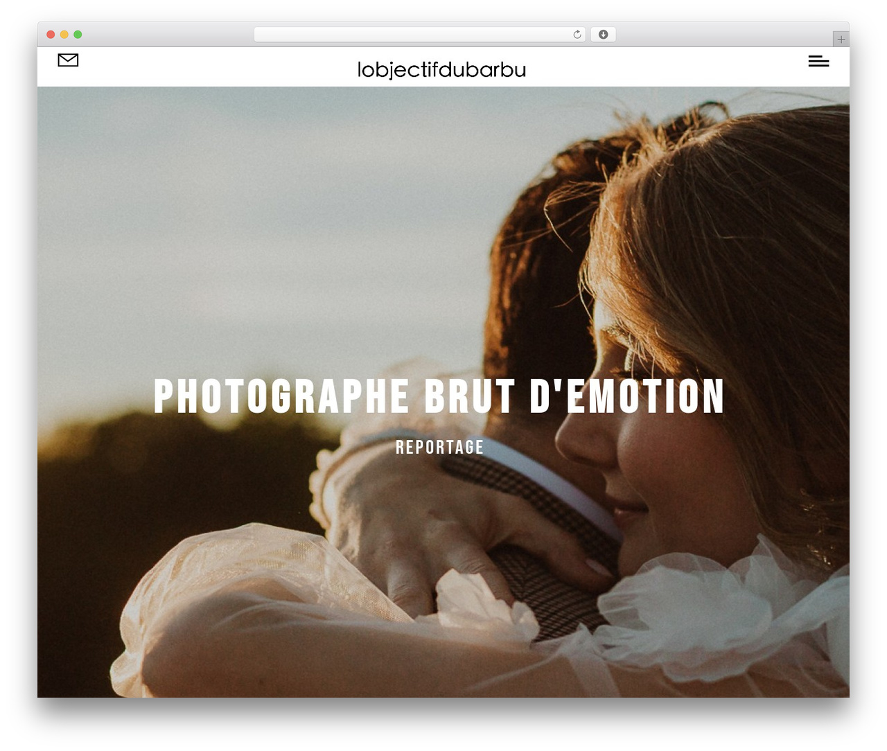 WordPress theme Photo Portfolio - lobjectifdubarbu.com