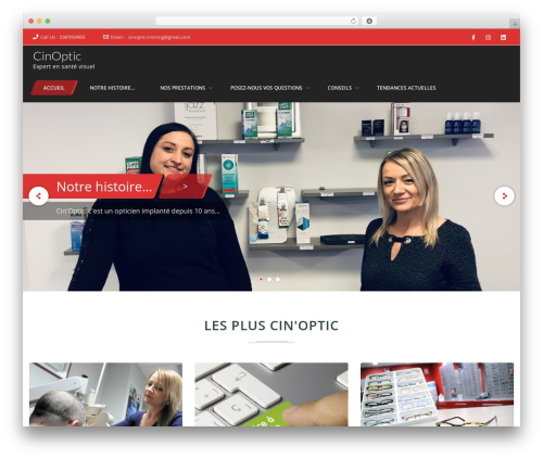 WordPress theme Frontech - cinoptic.fr